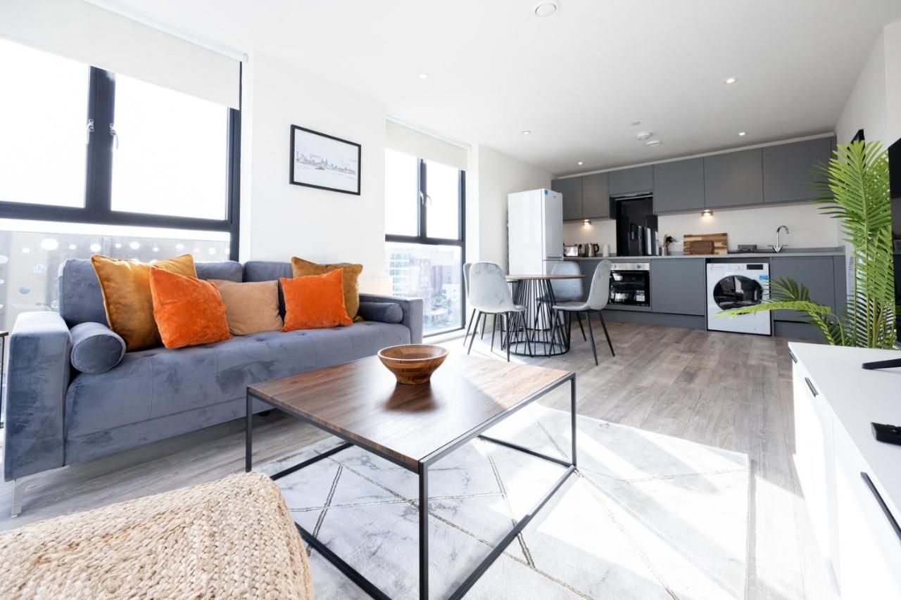 Guestready - A Modern Getaway In Vauxhall Liverpool Buitenkant foto
